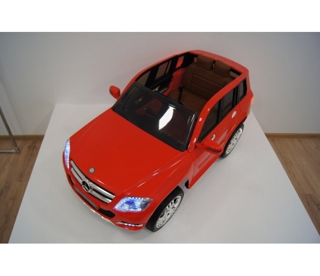 Джип Mercedes-Benz на аккумуляторе 12V7AH, 2 мотора 35W, на радиоуправлении, красный  